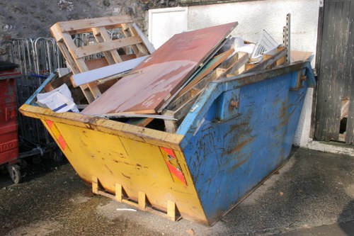 Recycling construction debris for environmental sustainability