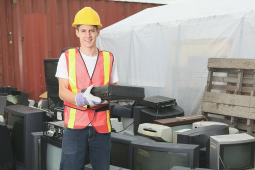 Clean and organized Downham community after waste removal